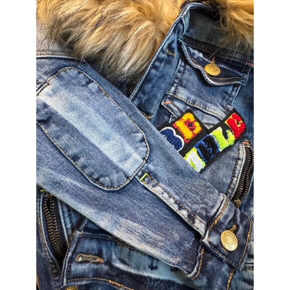 Elite Junior Boy's Premium Denim Jacket X-Small‎ (2-3) NWT - Picture 6 of 10